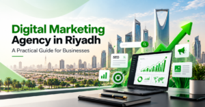 Digital marketing agency in Riyadh with SEO, online marketing and business growth strategy
