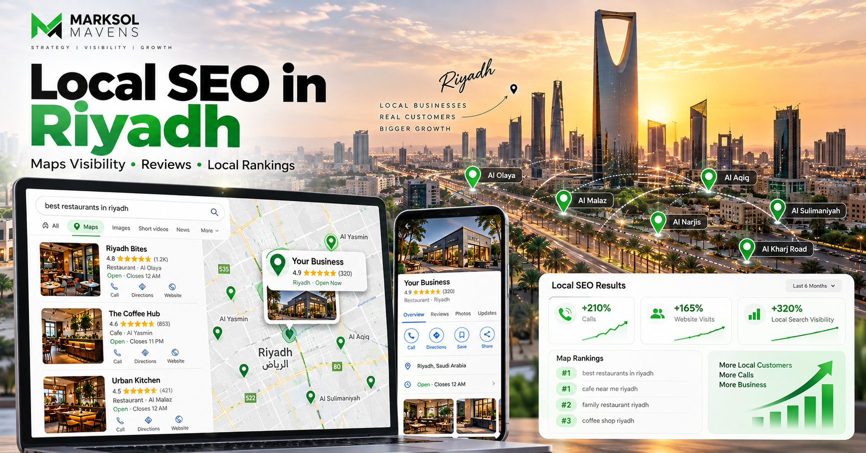 Local SEO in Riyadh - Marksol Mavens