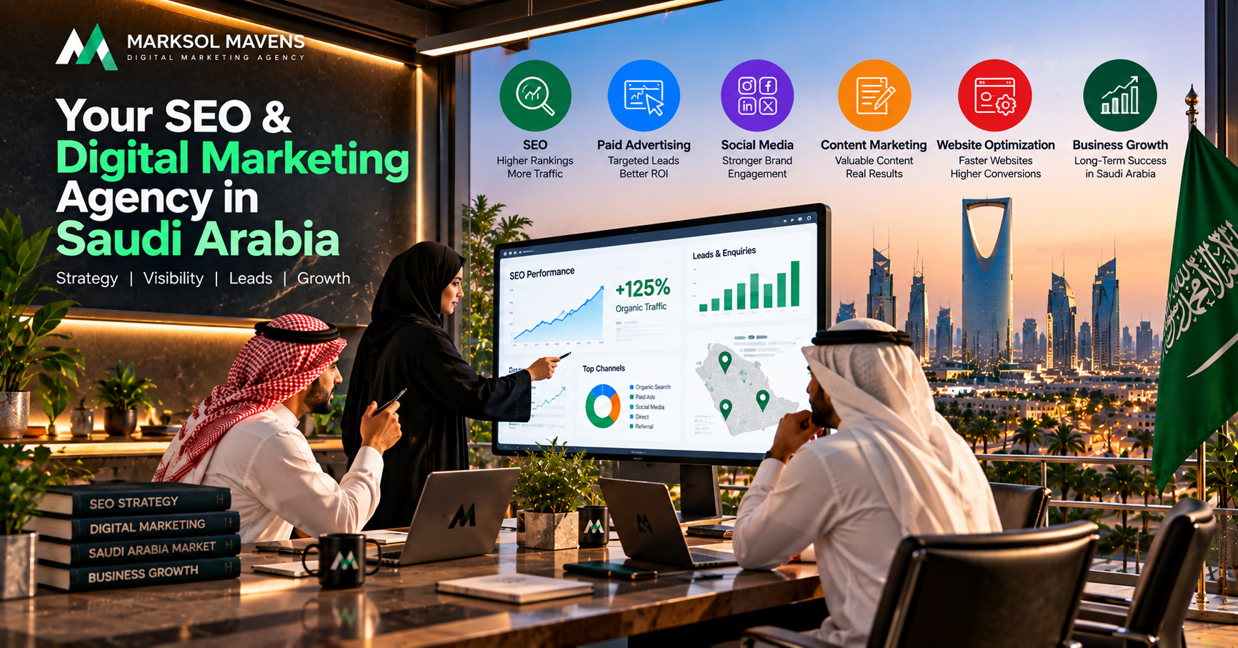SEO & Digital Marketing Agency in Saudi Arabia - Marksol Mavens