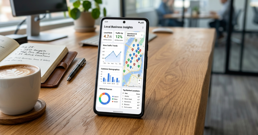 Google Business Profile mistakes in Saudi Arabia shown as incorrect map pins, reviews and listing details